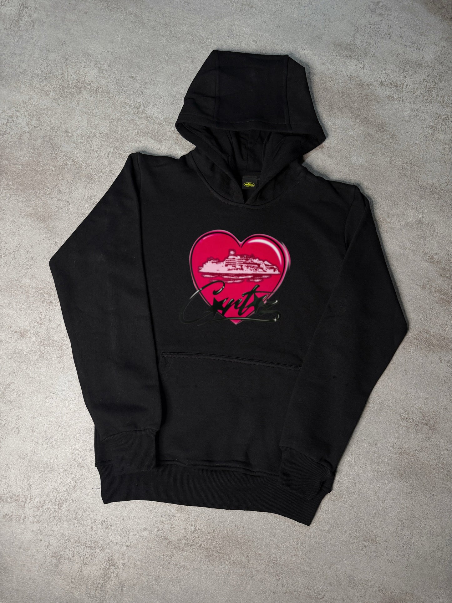Sudadera corteįz